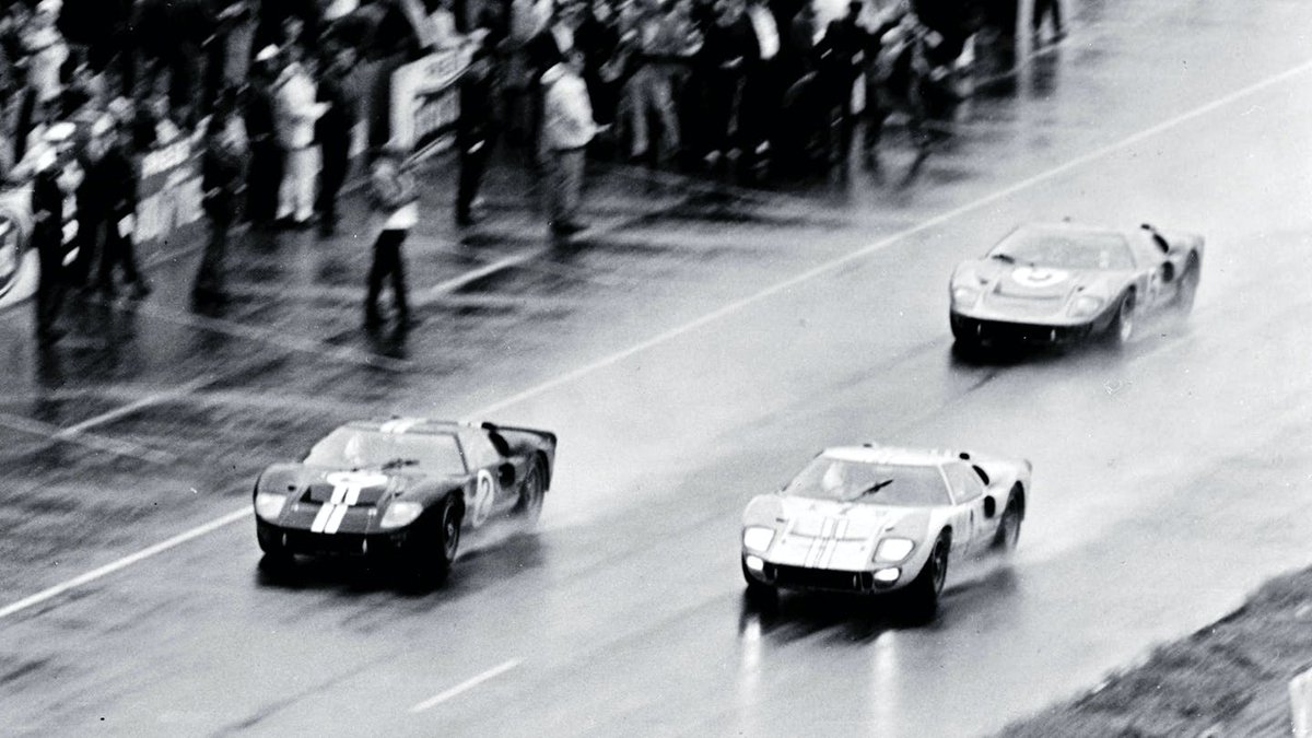 But first... a sidebar...Most American car fans who 'know' the history of the 24 Heures Du Mans (24 Hours of Le Mans) know that Ford beat Ferrari in 1966 with a resounding win.The iconic photo is of a three car podium sweep in the rain with a two car tie. Not really.