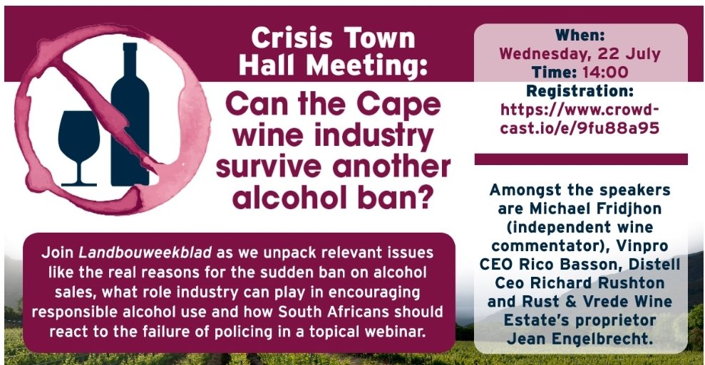 emilejoubert's tweet photo. This is going to be a biggie. If it weren't virtual, ticket-scalpers would be having a field day. #savewine https://t.co/34rlF44Au9
