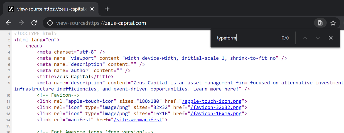 UPDATE  @ZeusCapitalLLP is now actively trying to hide their tracks, they deleted the typeform link on their websiteToo bad for them, it's already too lateYou realize this makes you look more guilty right?