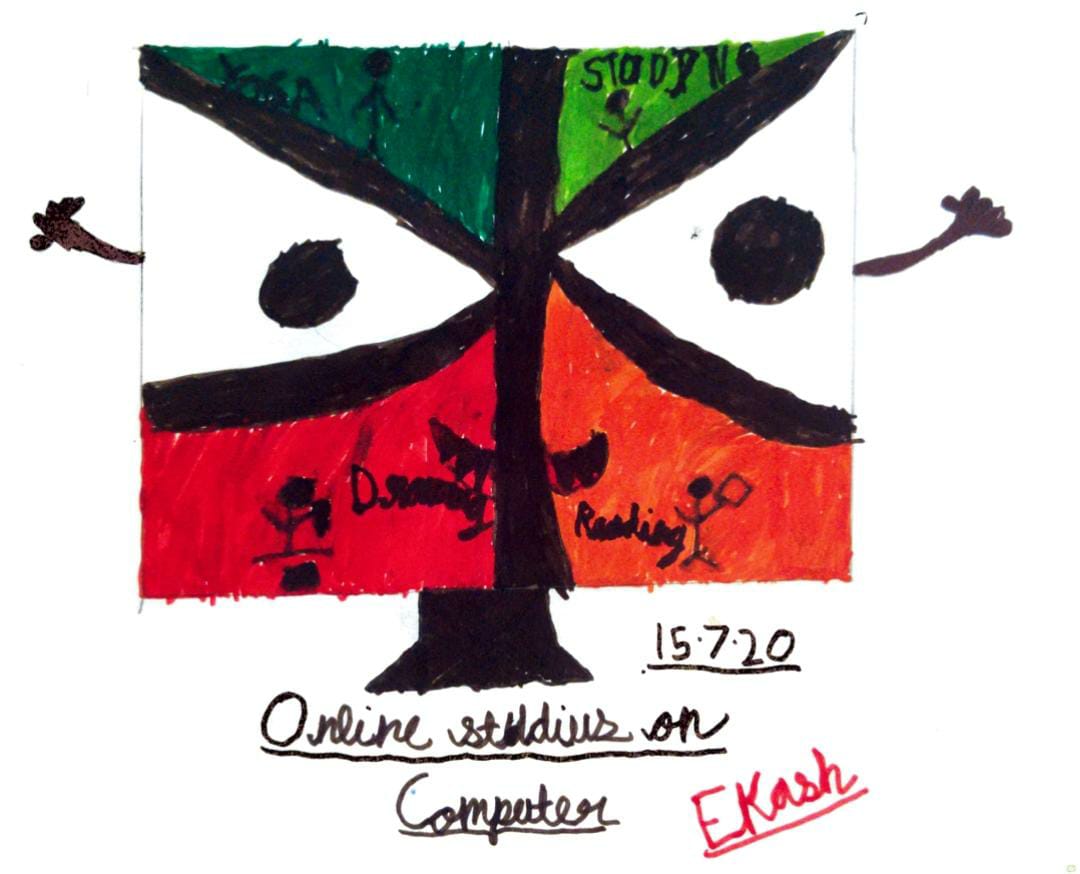 Insight of a class 3 child#online classes# covid 19 <a href="/swati66276520/">swati</a> <a href="/neelu71261164/">neelu</a> <a href="/Kapoor_Divya_/">Divya Kapoor</a> <a href="/rashmi94683557/">rashmi</a>