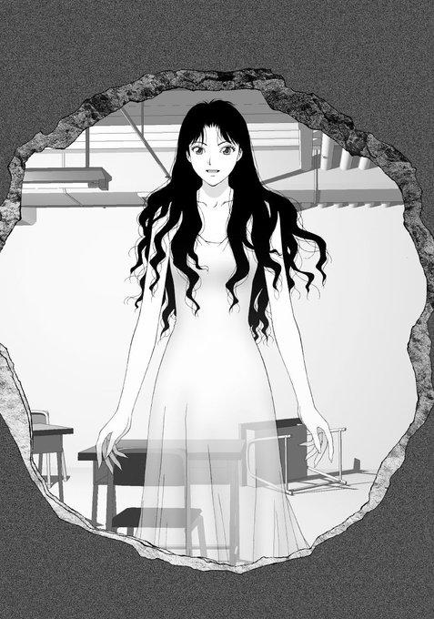 オイラの単行本「かごめかごめ」から
台詞フキダシ擬音無し絵その,41
ほとんどのページに悪あがき修正をしています

今日もめちゃ湿度高くて暑いので、ちょっと涼しくなるといいなぁ〜なんて(^^;; 