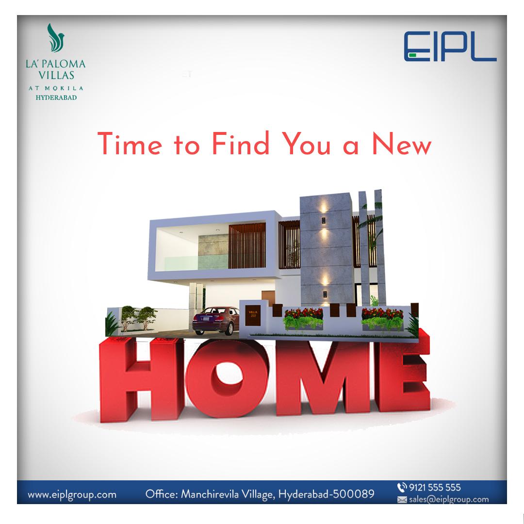 group_eipl's tweet photo. We Feel It's High Time You Get Yourself a New Home. A New Home, a New Life, Happiness Forever.
#eipl #eiplgroup #3bhkvillas #propertyexpert #3bhkvillasinmokila #luxuryhomes #villasinmokila #homesforsale #hyderabadrealeatate #realestate #luxuryvillas #primeareas #Hyderabad https://t.co/sORDviqdwi