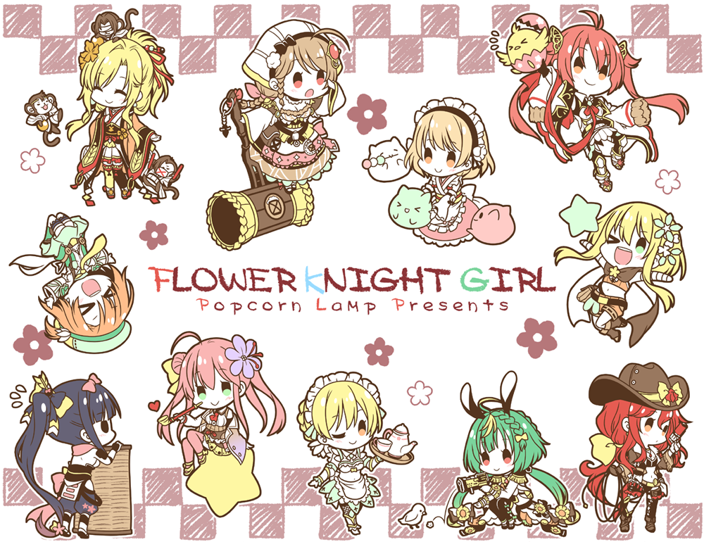 #デフォルメ絵を流してデフォルメ民を増やそう
いろいろ 