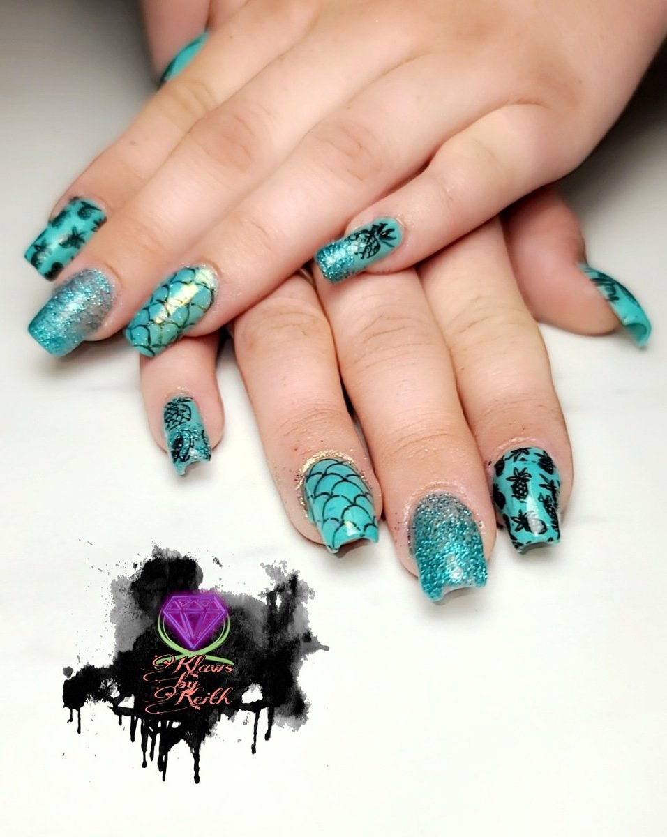 klawsbykeith's tweet photo. Beach ready #klawsbykeith #nickysbeautybar #floridanails https://t.co/ziNZEpzrwH