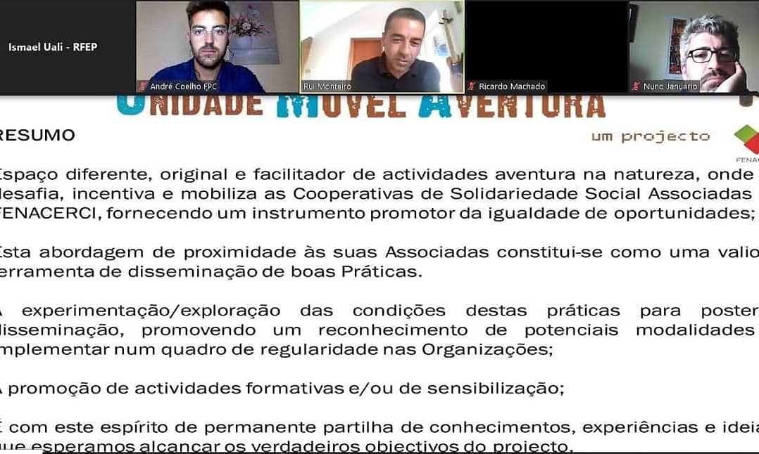 AndBastosCoelho's tweet photo. Jornadas de Canoagem para Todos ( Momento 2 - primeira parte)
O Webinar será disponibilizado em https://t.co/M9qroQ1elg, para quem não teve oportunidade de assistir.
#fpcanoagem
#MAISCanoagem
#MAIScanoagemPARAtodos
#fenacerci https://t.co/jkGM5C1zHd