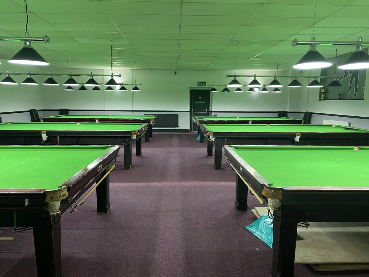 147Swindon's tweet photo. If you haven’t been in the club a while, things have changed!! Drop in and see what’s new! You won’t be disappointed. #pool #snooker #golf #refurb https://t.co/7QPpjkyHuA