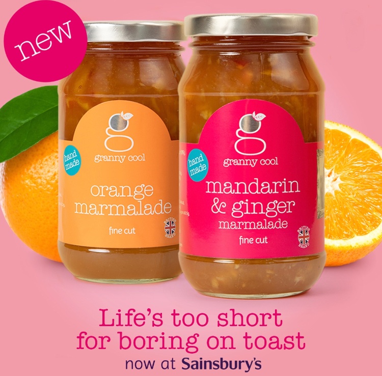 It’s official! Today we launch these two super yummy marmalades! #toast #breakfast #marmalade #sainsburys #family #winning #gin #glaze #curry #grannycool