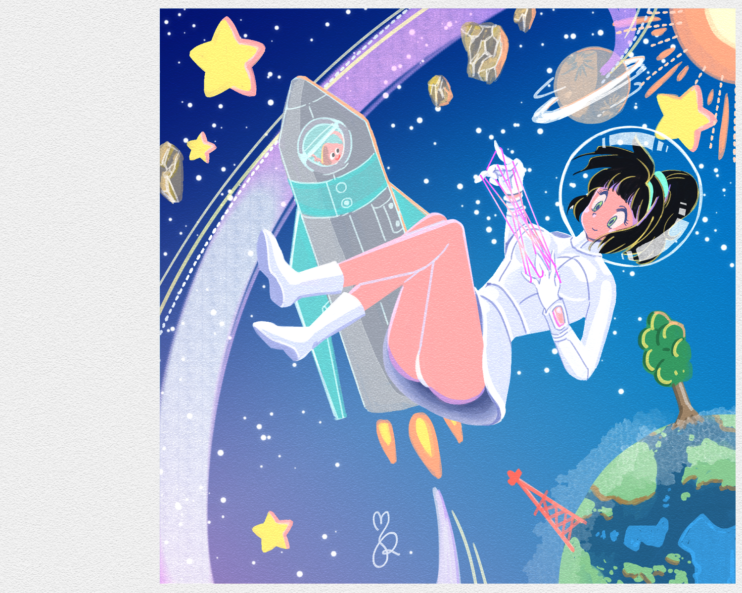 むすぺろ シティポップなイラストもたまにはいいなあみたいな気持ちで描き始めたらハマりそう 古い曲を聞きながら描くのが楽しい タグつけ忘れたので再投稿 三 イラスト シティポップ ９０年代 T Co T51av7brd1 Twitter