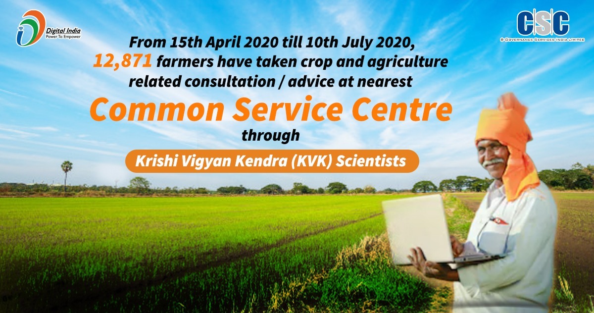CscMandiHP's tweet photo. Farmers can now get crop and agriculture related advice through Krishi Vigyan Kendra (KVK) scientists by visiting their nearest CSC centre.

@CSCegov_ 
@dintya15 
@CSCHimachal 
@ashok_chauhanHP https://t.co/CIMhdO3vyu
