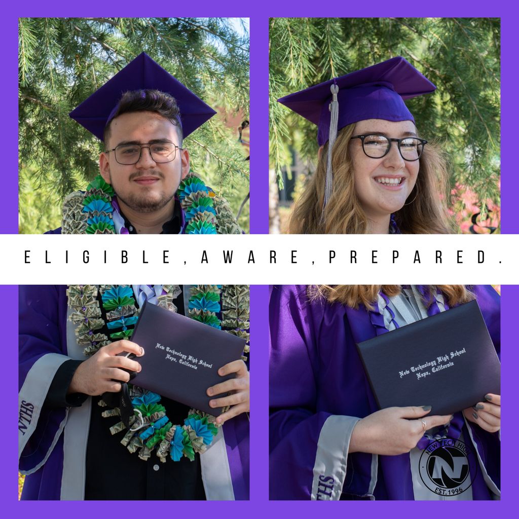 NewTechHigh's tweet photo. New Tech High students are eligible, aware, and prepared for life after high school and have a 88% college persistence rate which exceeds the national average
#newtechhigh #eligibleawareprepared https://t.co/QhoFXbG5JS