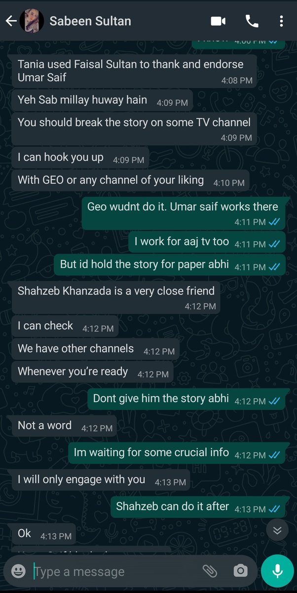 Omar Quershi. Including info i had shared with her. Omar didnt ask the basic questions. He did not ask WHY he had a story land in his lap. He did not try to uncover what was actually going on.What is going on is that ALL of these actors are guilty. Each and every one of them.
