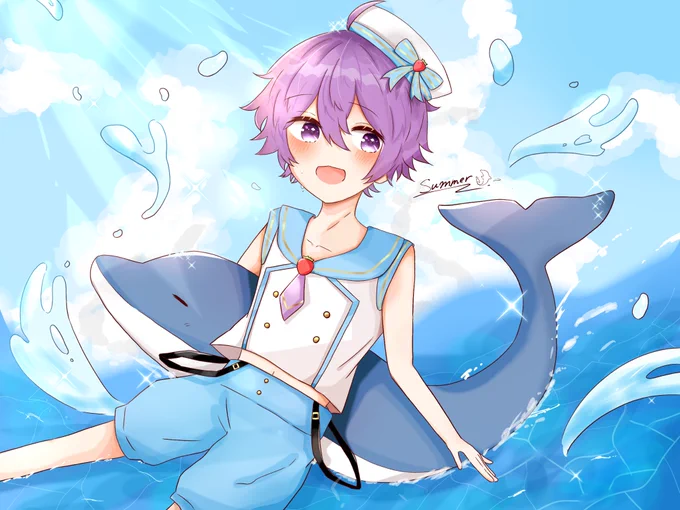 マリン衣装?くん!!
#すとぷり
#なーくん 
#すとぷりギャラリー 