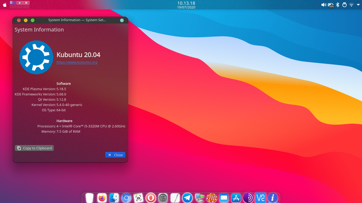 OccupatusMens's tweet photo. Big Sur clone..
#FOSS #MacBuntu https://t.co/DMK61TI0nW