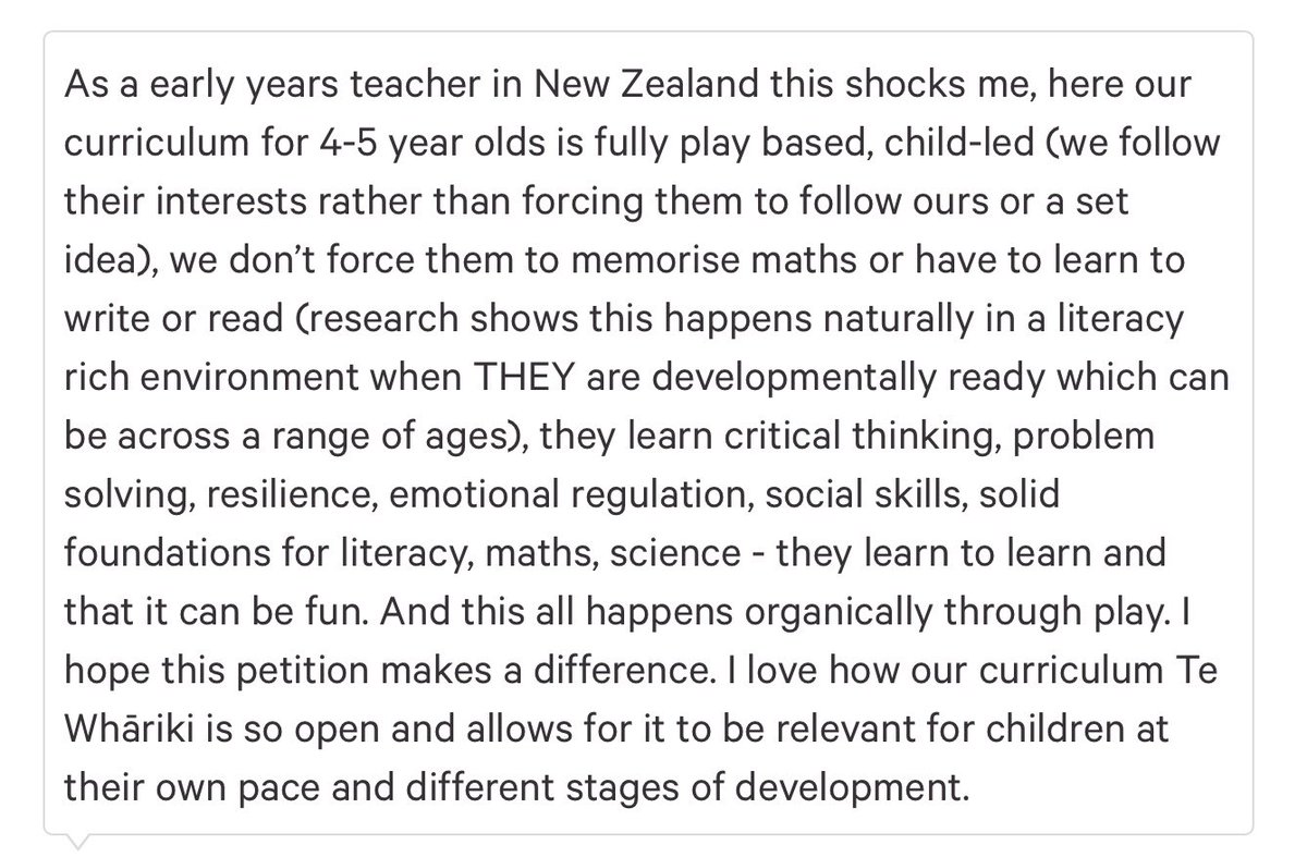 hopkinsmmi's tweet photo. A vision for an EY curriculum promoted by many EY experts and practitioners but quite different from the instructional reductive one being pushed by an ignorant @educationgovuk https://t.co/Ekgo7f7Xj7