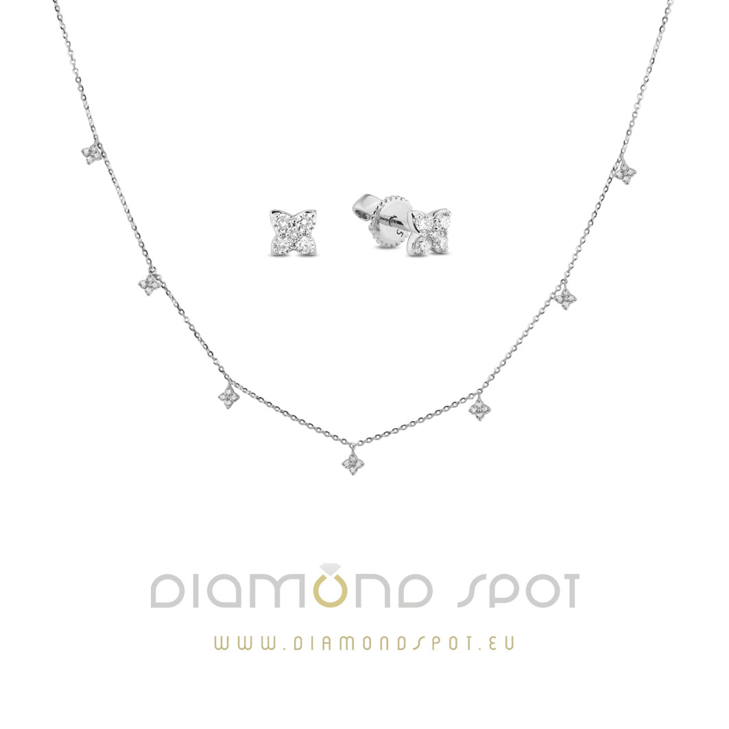DiamondSpot_Cz's tweet photo. Osvěžte svůj vzhled třpytivou sadou náhrdelníku a náušnic s diamanty z nové kolekce Diamond Spot.
#diamondspot #praha #sperky #czech #czechia #fashion #zasnuby #svatba #design #luxury #gold #jewellery https://t.co/DPPpckUOVt