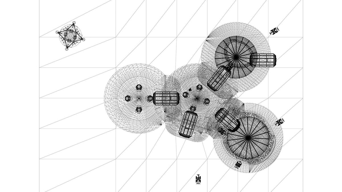 emilio_cozzi's tweet photo. In attesa dell’anniverario di domani, la “Lunar Habitation” progettata da #NormanFoster ed @esa, insediamento umano in stampa 3D. E volume di @arquitect_viva da recuperare subito
(E tu @chiaralessi non mi avevi detto niente???)
#moon #spaceexloration #Apollo11 https://t.co/VdtIW2JANb