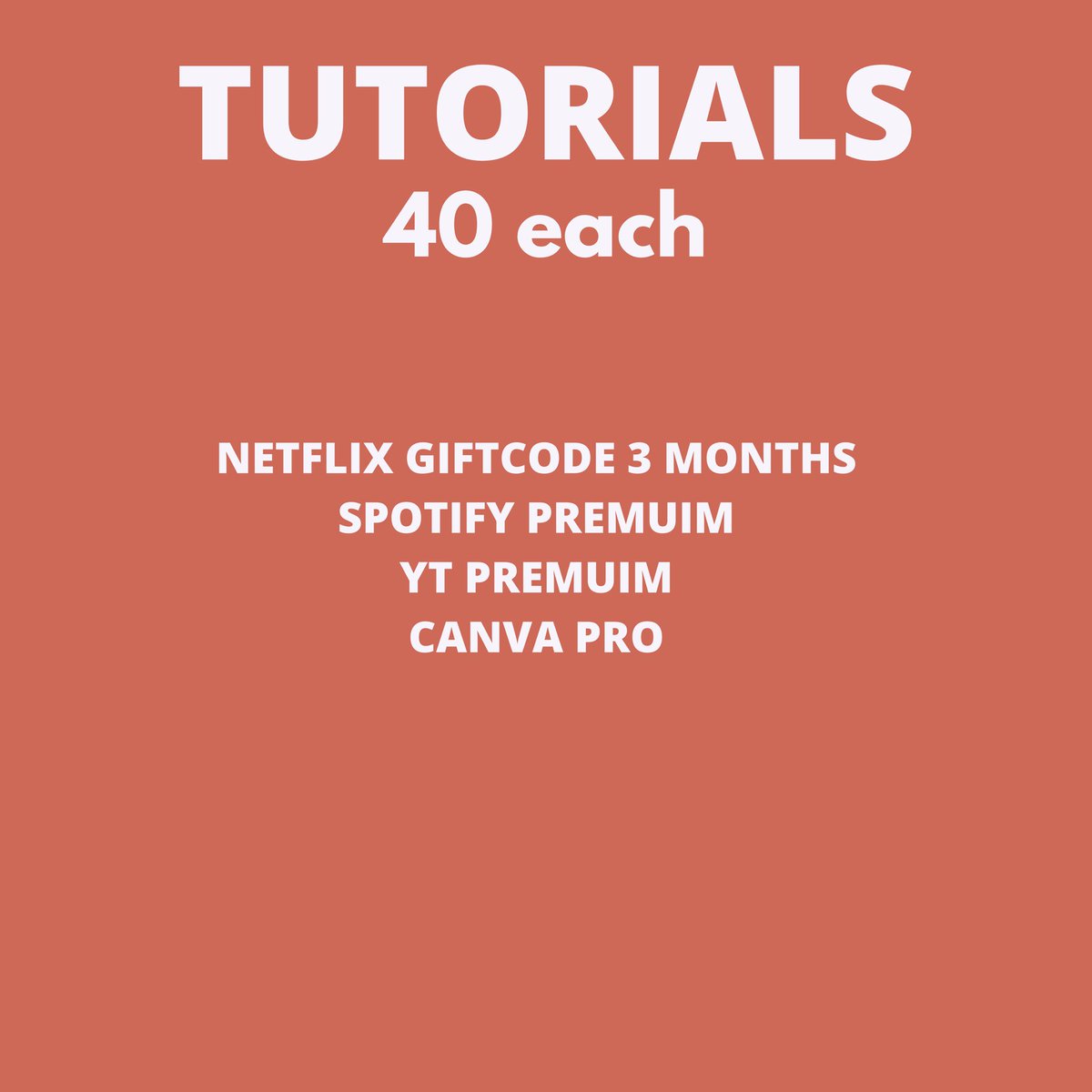 ByKPremuims's tweet photo. { Tutorials }

P40each

MOP GCASH - LOAD (++) https://t.co/ZhmxHPUMJH