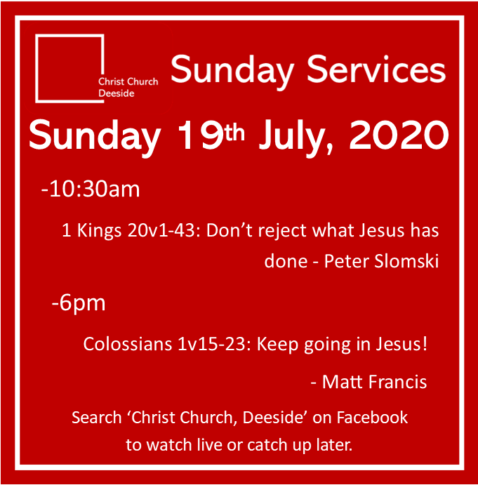 CCDeeside's tweet photo. Tune in today for our #SundayService https://t.co/ets6EcJgry