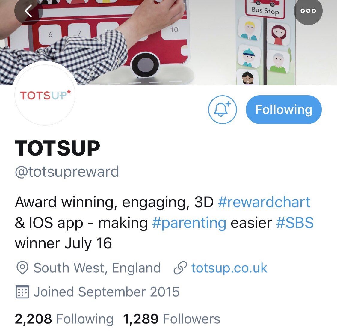 smallbizshoutUK's tweet photo. 📢📢📢shoutout for @totsupreward
Award winning, engaging 3D #rewardchart and iOS app.
Making parenting easier!
Please show some Twitter love 💕 with a follow & retweet
#smallbusinessUK #smallbusiness #parenting https://t.co/wvbLnWT6ZF