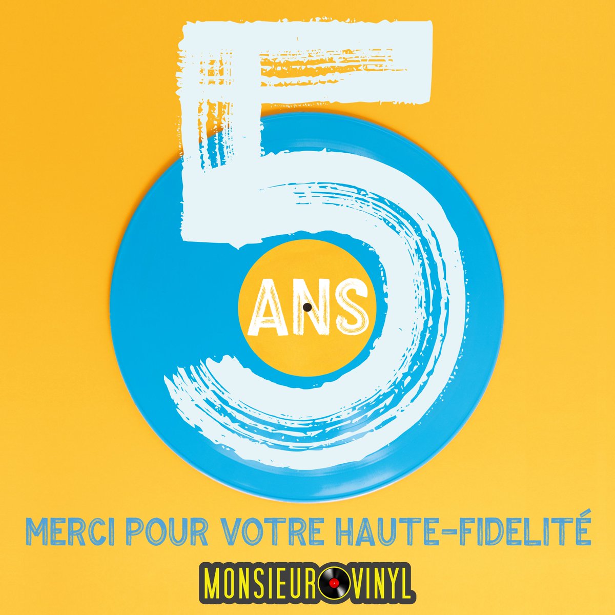 monsieurvinyl's tweet image. 🎉 5 ANS DÉJÀ ! 🎉 Un 19 Juillet 2015 – alors que la vidéosphère française du #vinyle était déserte – je publiais ma première vidéo sur YouTube. 200 vidéos plus tard, cette chaîne résiste au temps. MERCI BEAUCOUP pour votre fidélité, votre soutien et vos nombreux messages ! #5ans