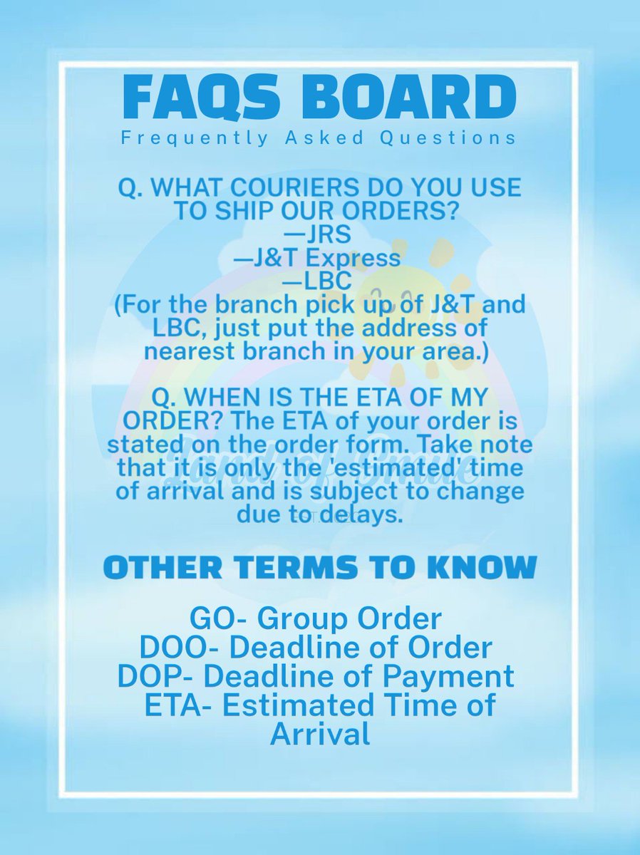 LandOfSmilesPH's tweet photo. Welcome to 𝙇𝙖𝙣𝙙 𝙤𝙛 𝙎𝙢𝙞𝙡𝙚𝙨 𝙋𝙃 🌈 Here are our hashtags:

Group Orders— #LOSPhGO
Updates— #LOSPhUpdates
Arrivals— #LOSPhArrivals
Feedbacks— #LOSPhFeedbacks
Giveaways— #LOSPhGiveaways
Onhand Items— #LOSPhOnhand

😊 https://t.co/YtjEryVX9V