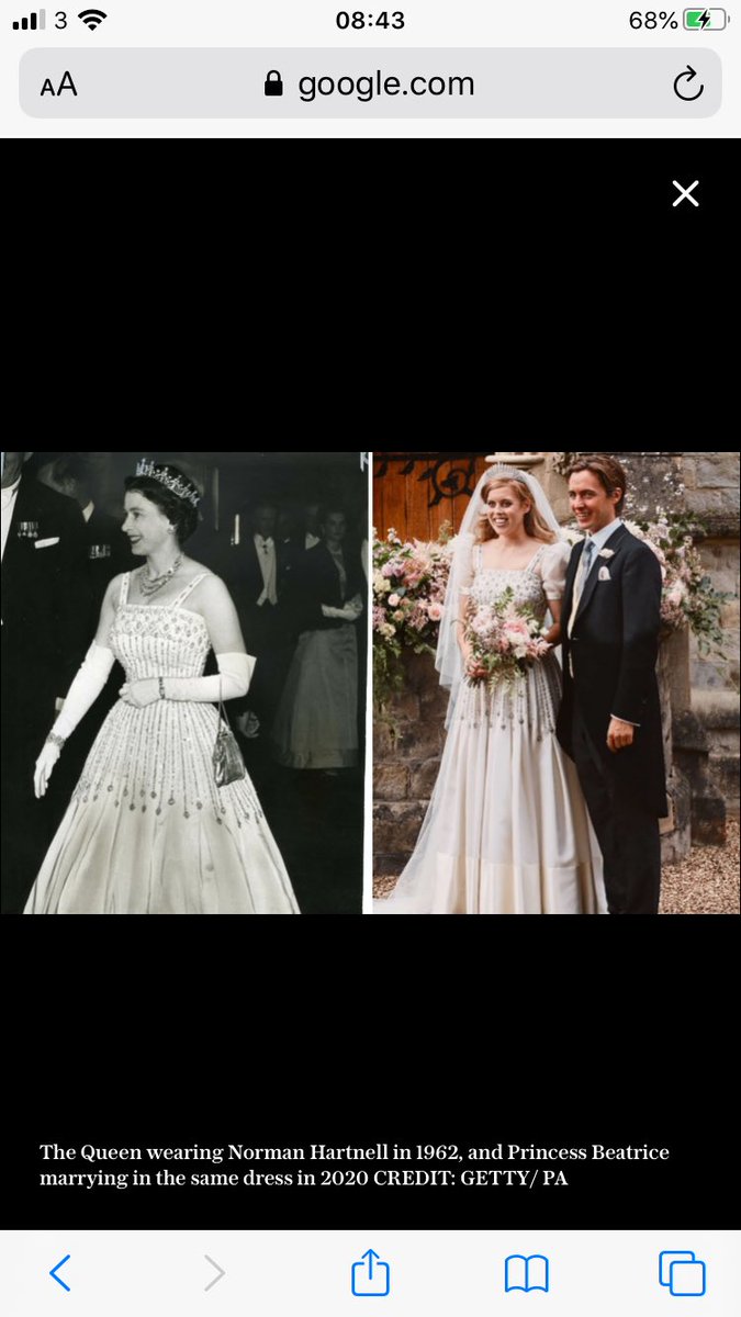 @Eringobrah @mugglesmother @Bethenny It was the Queen’s dress
