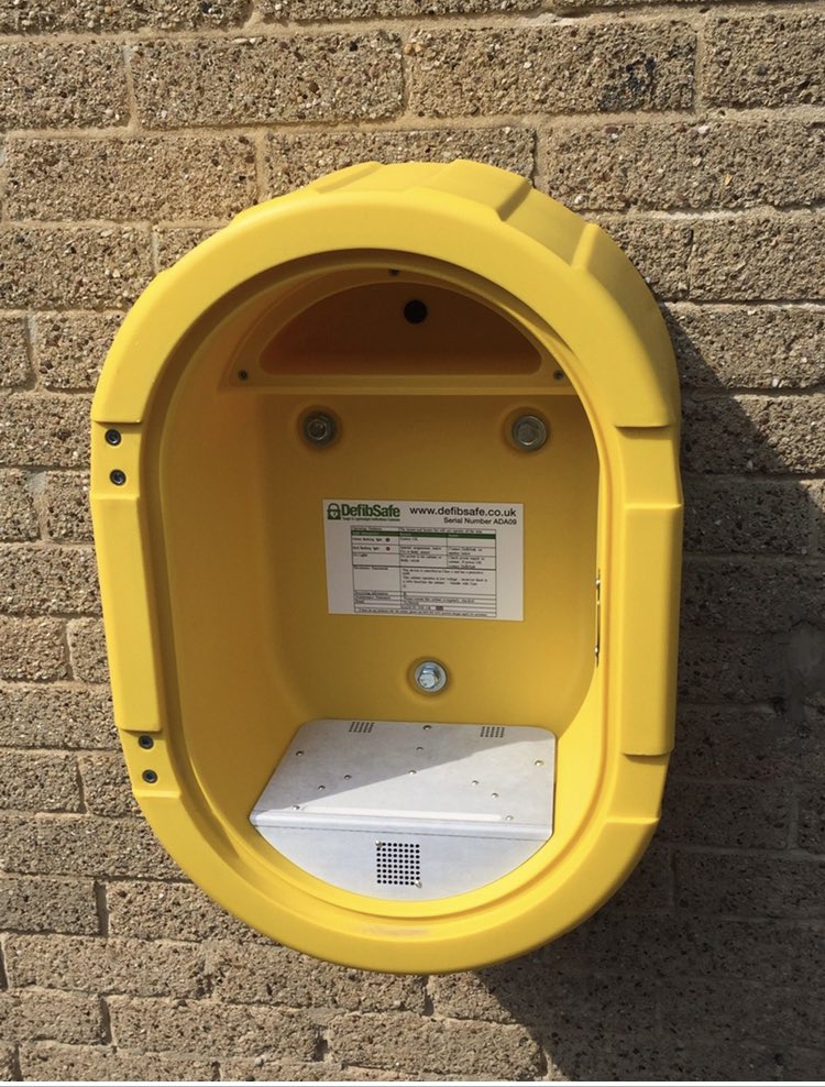 Cardioproof_UK's tweet photo. Sad to see the AED cabinet at St Mary’s &amp; St Peters Community Project in Sunderland damaged. We will replace it asap https://t.co/zP6CHVq5xj