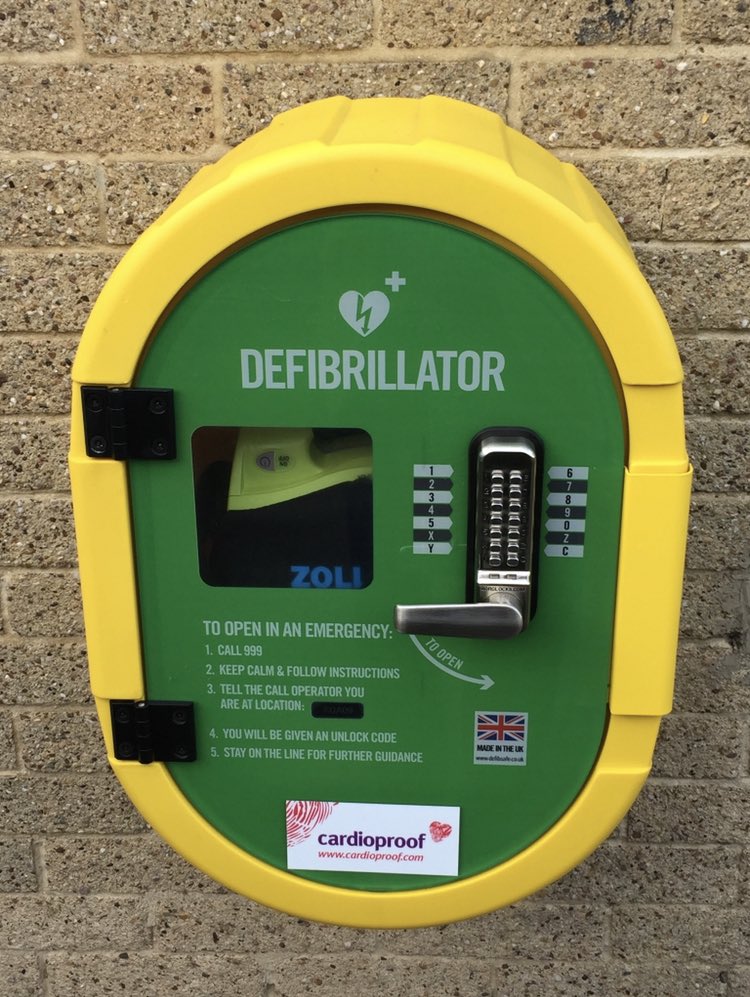 Cardioproof_UK's tweet photo. Sad to see the AED cabinet at St Mary’s &amp; St Peters Community Project in Sunderland damaged. We will replace it asap https://t.co/zP6CHVq5xj