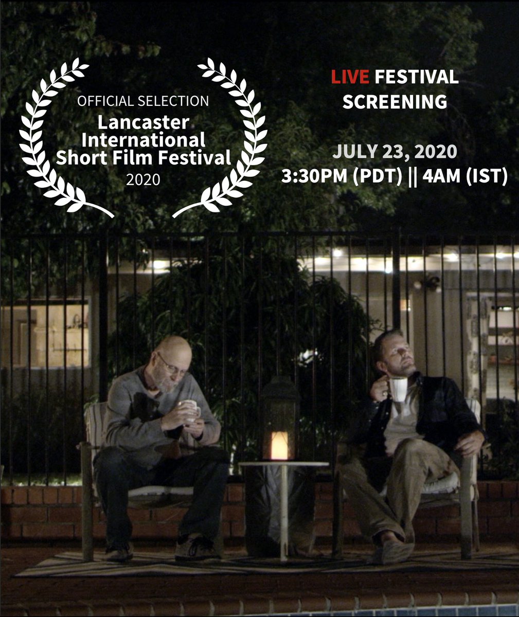 Another Time’s official selection at the Lancaster International Short Film Festival!
Congratulations to the entire team!

Due to COVID-19, the festival screening, awards and Q &amp; A will be taking place online. 

#FilmFestival #COVID19 #production