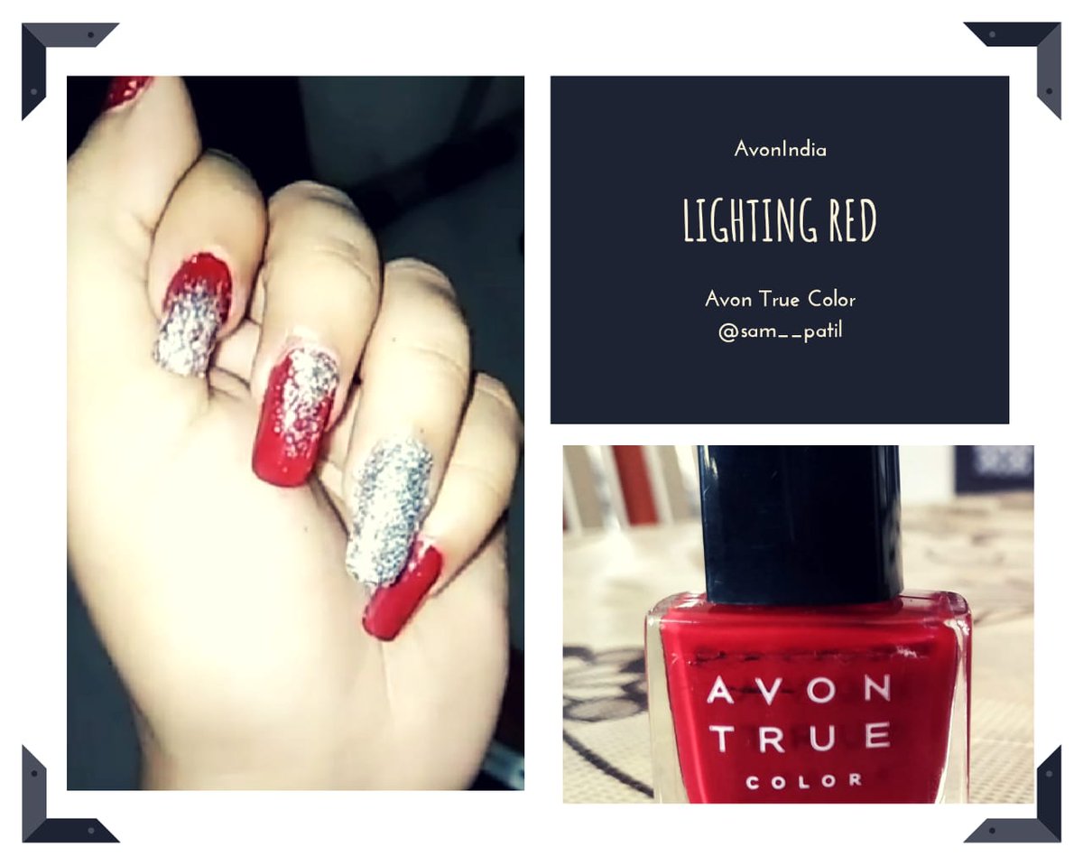 sam__patil's tweet photo. @AvonIndia Lightning Red colour of quite active, cheerful, and optimistic ❤
#NailltIn60Seconds
@AvonIndia https://t.co/YPcFNvjRsF