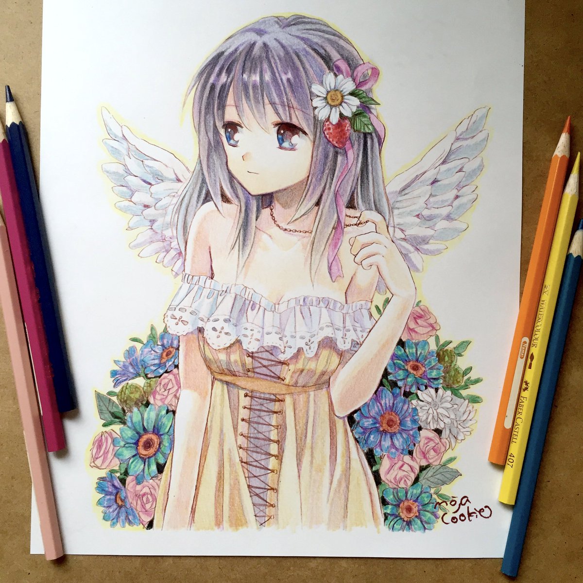 「#女の子のイラストだけで興味を持ってくれる方へ届け 」|もじゃクッキーのイラスト
