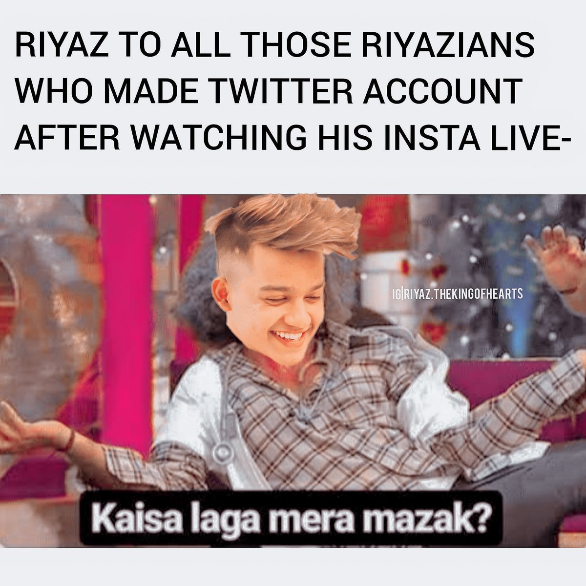 RIYAZXSANA's tweet photo. Kaisa laga dosto🙂 popat hogya apna😓😂💔 #Riifam https://t.co/DRDBXHWUZV