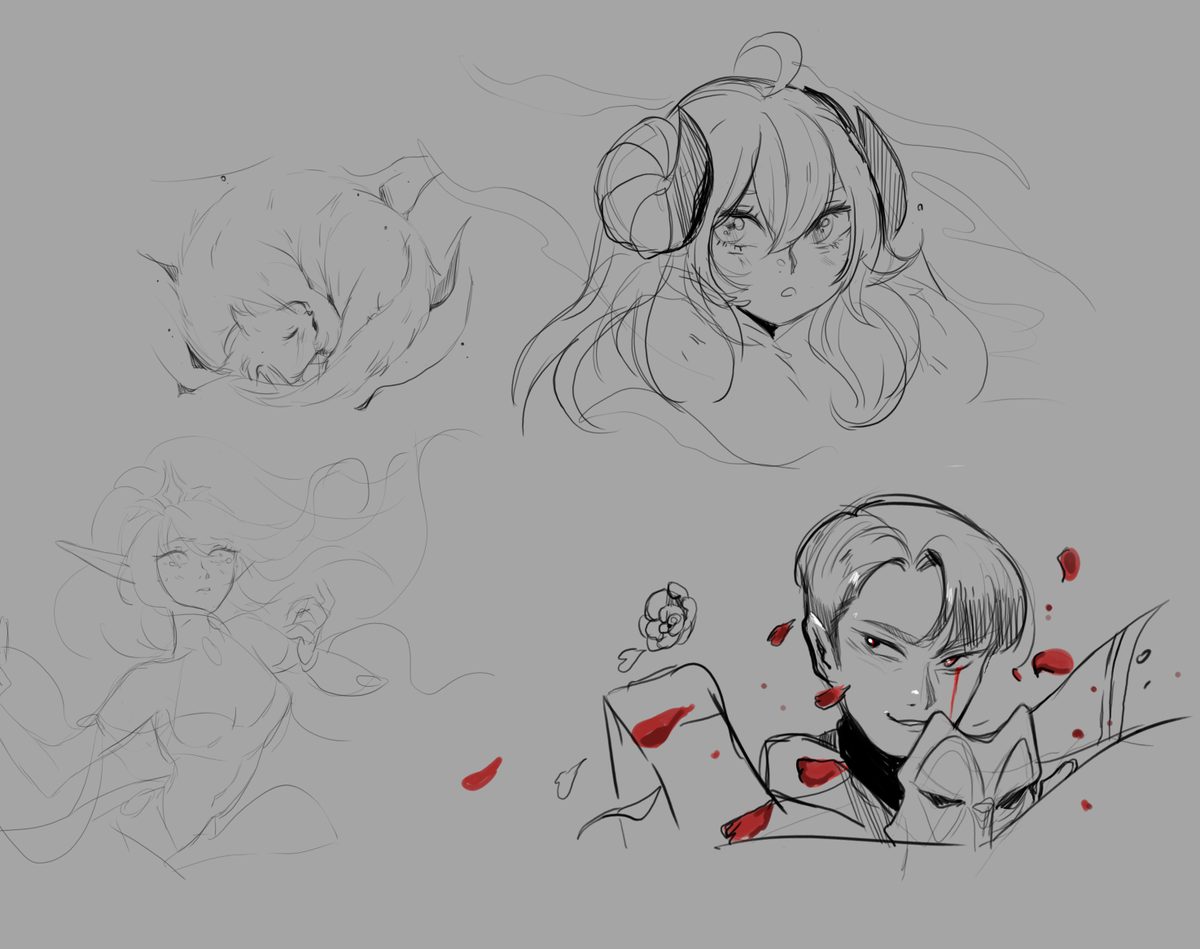 Drawpile with friendos ʕ '•̥̥̥ ᴥ•̥̥̥`ʔ 