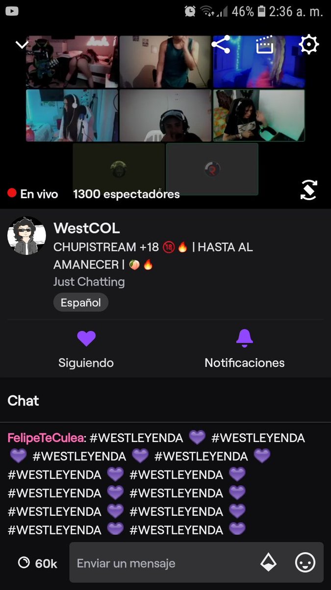 davidkingllll's tweet image. @WestCOL_  #Freewest la rompiste