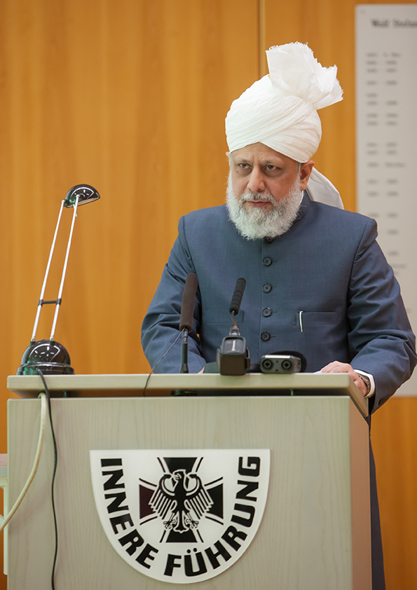 It does not matter whether he is a born citizen, or whether he gains citizenship later in life, either through immigration or by any other means. At various places in the Holy Qur’an, Allah has instructed Muslims that they must fulfil their pledges and covenants.