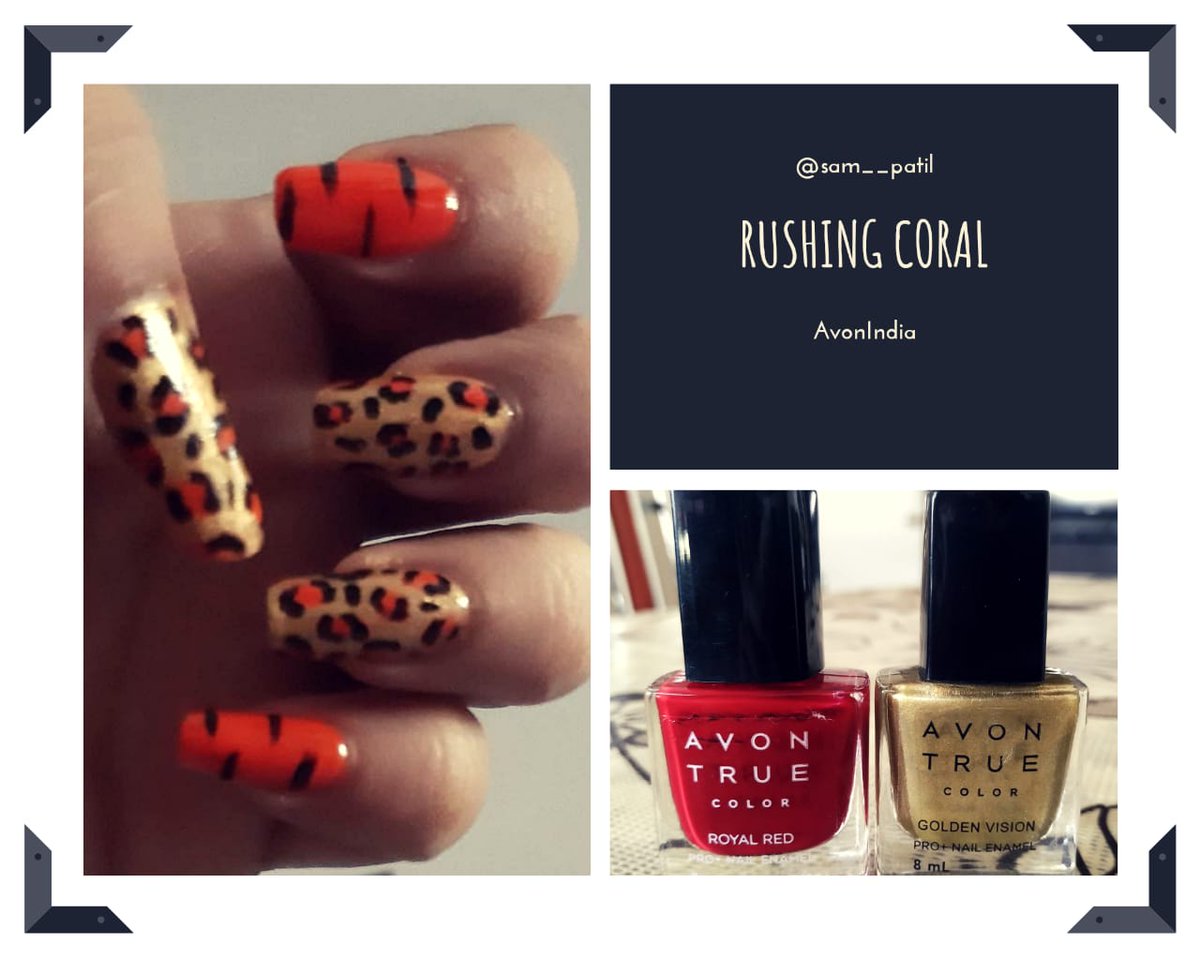 sam__patil's tweet photo. @AvonIndia Rushing Coral colour cheerful, and optimistic ❤
#NailltIn60Seconds
@AvonIndia https://t.co/i5HnDpzZR2