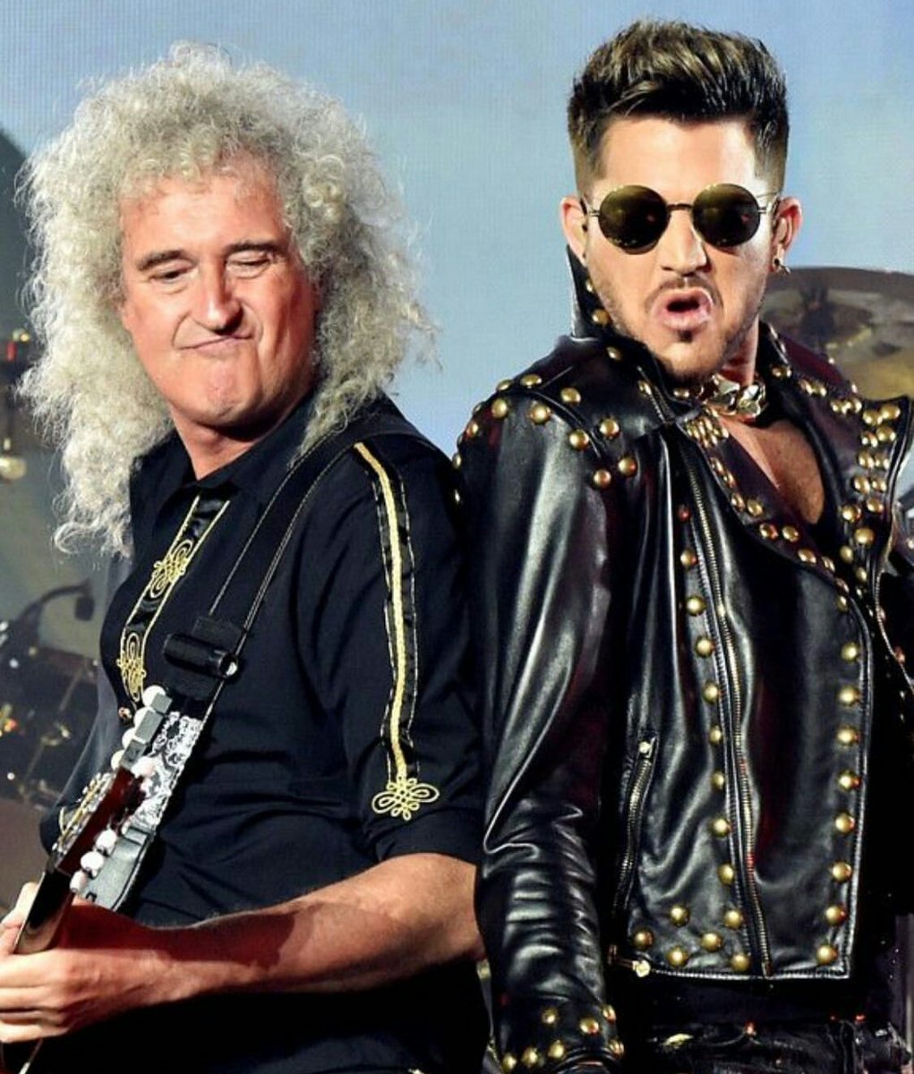AdamL_Daily's tweet photo. PHOTO|@AdamLambert on Instagram Stories, wishing @DrBrianMay a happy birthday! 👑 https://t.co/hn9HcMhrz7
