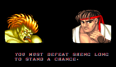 Bryan Rose on X: blanka defeat screen in Street Fighter II tbh what 6 year  old wouldn't be creeped out by this  / X