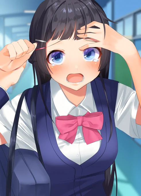 前髪を切りすぎたノ美兎 
