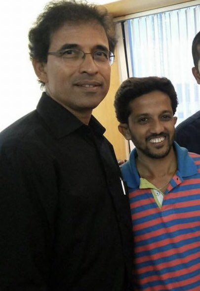 vivek1312's tweet photo. Wishing you many happy returns of the day @bhogleharsha. Had the opportunity to hear and meet you @Zensar #Pune for an interesting session on #TheWinningway https://t.co/wS6kIFc2UH