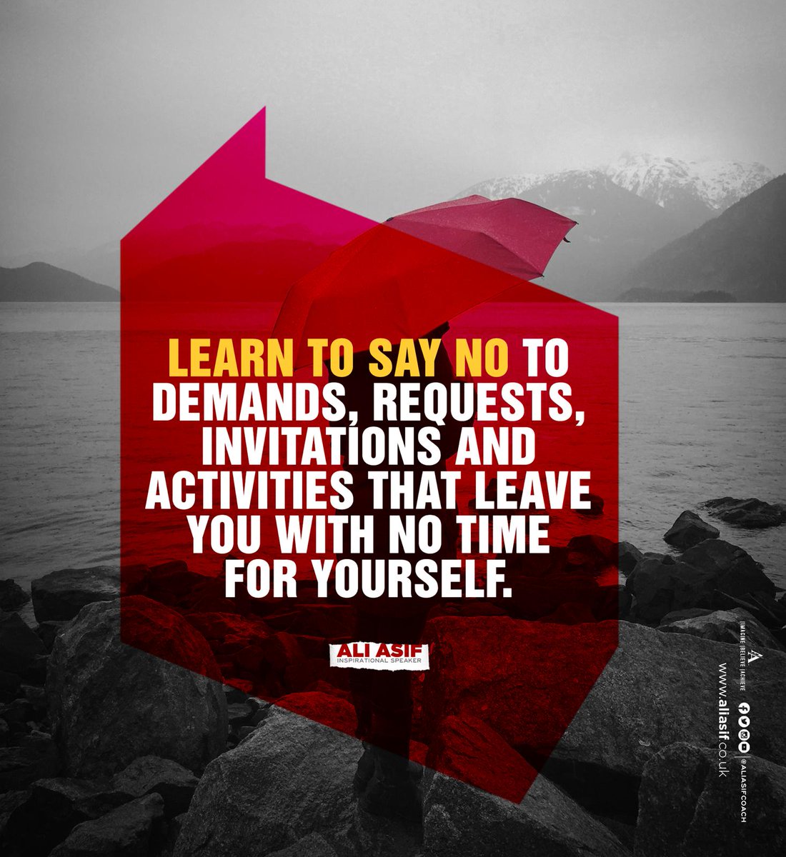 aliasifcoach's tweet photo. Learn to say no to demands, requests, invitations and activities that leave you with no time for yourself.
#SundayThoughts
#SundayMorning
#SundayFunday
#ThinkBIGSundayWithMarsha https://t.co/cFImHNLG03