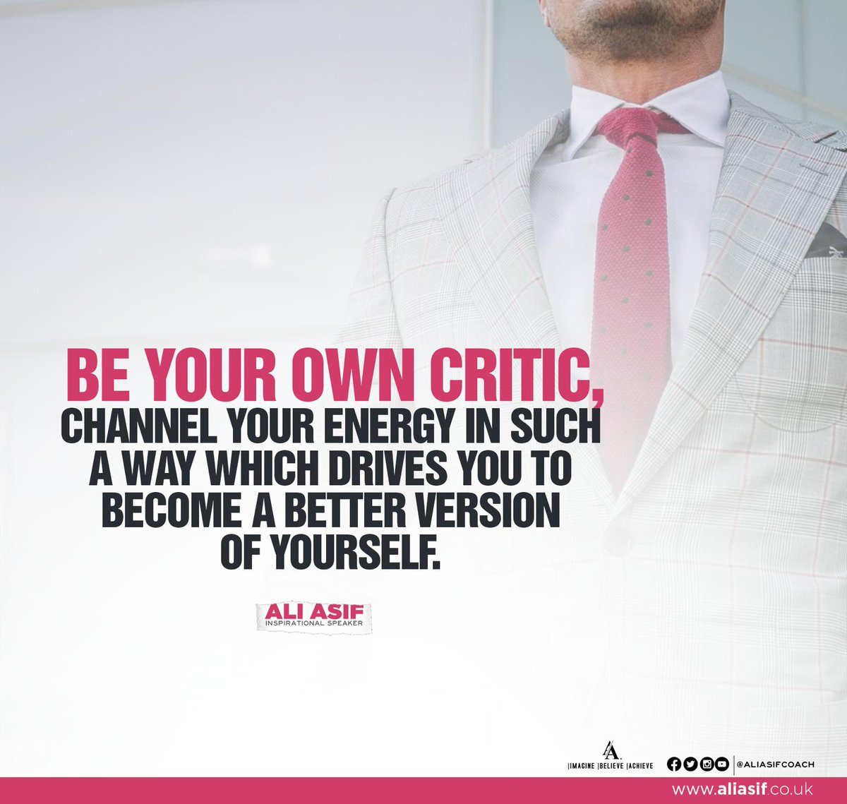 aliasifcoach's tweet photo. Be your own critic, channel your energy in such a way which drives you to become a better version of yourself.
#SundayThoughts
#SundayMorning
#ThinkBIGSundayWithMarsha https://t.co/dOiW7ELIJm