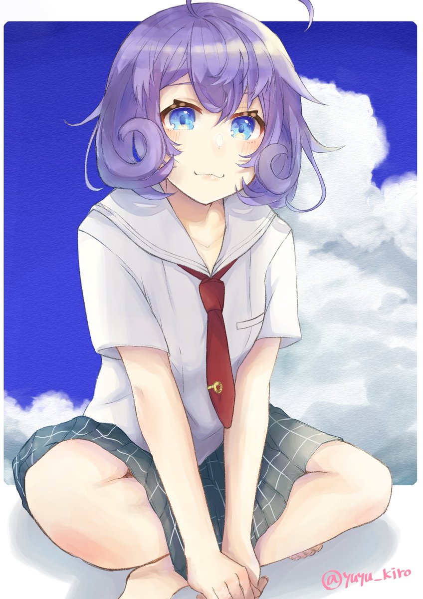 「髪型難しいのだ#ハチナイ #阿佐田あおい 」|夜桜ゆゆ🌸㌔ネックス＠skeb受付中🎨のイラスト