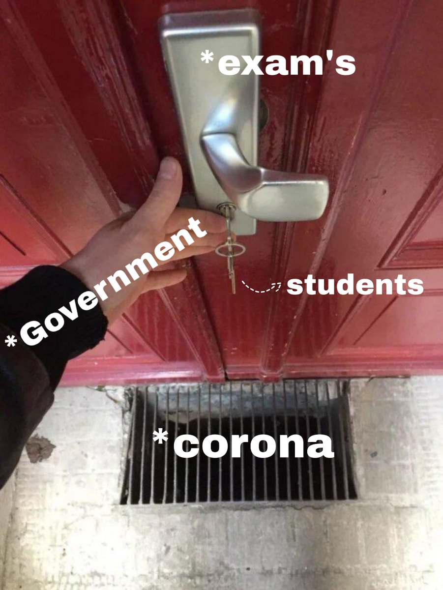 ShaPrek's tweet photo. #ExamsInCovidASuicide
Summed up situation 😐 https://t.co/jLjHA5xWGx