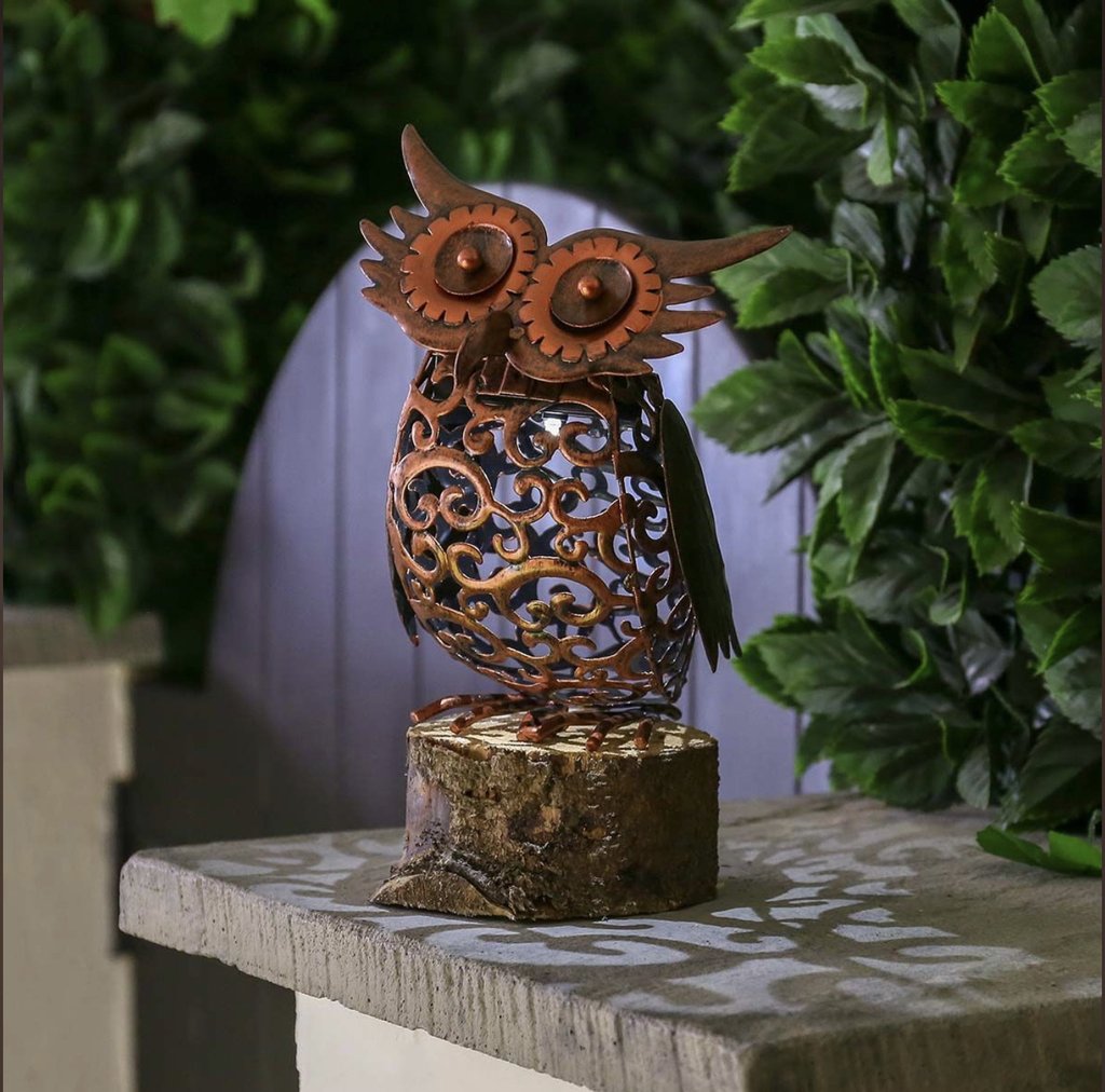FantasyPhoenix2's tweet image. Check out this product 😍 Solar Novelty Owl Light 😍 
by Festive Lights starting at £18.99. 
Show now 👉👉 shortlink.store/SWm281uZs