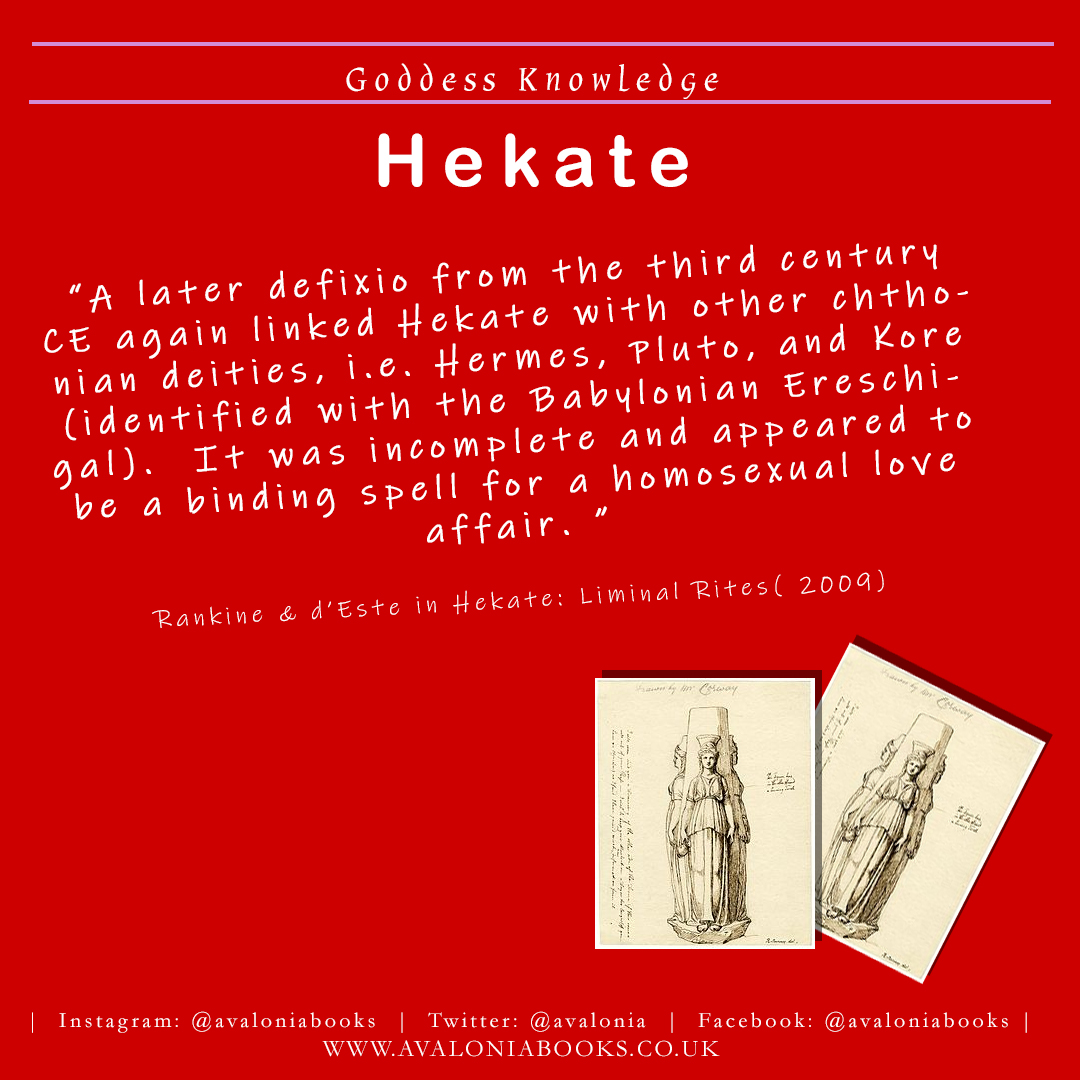avalonia's tweet photo. Hekate is a Chthonian Goddess, this means she is associated with the Earth, and what lies beneath it.  Other goddesses like #Gaia and #Demeter share this title.

#goddessknowledge #goddesswisdom #hekate #soritadeste #pagangoddess #witchcraft #babylonian #hellenic #romangods https://t.co/uTZOIiFX2G