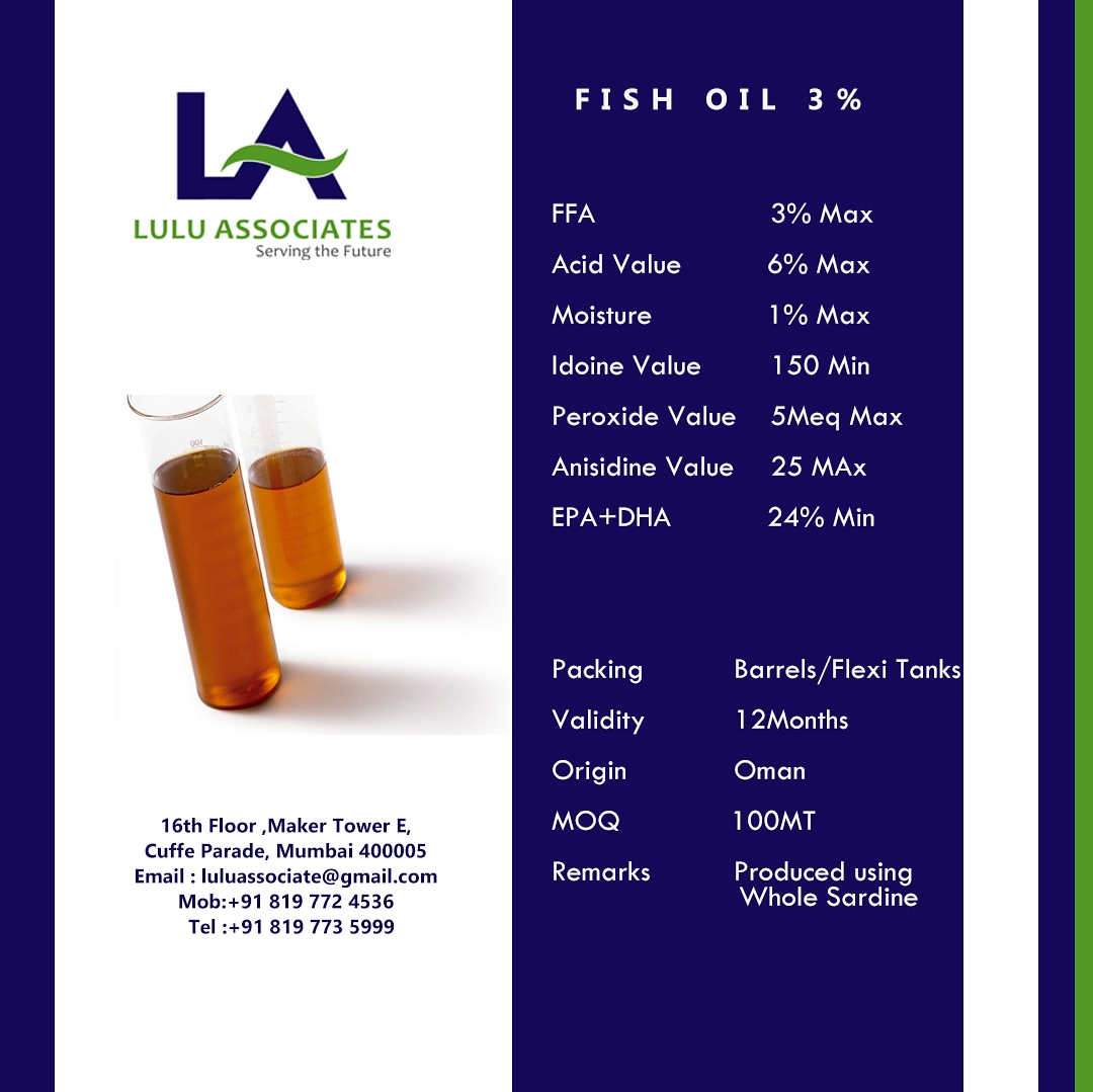 #fishoil #omega3 #feedgrade #aquagrade