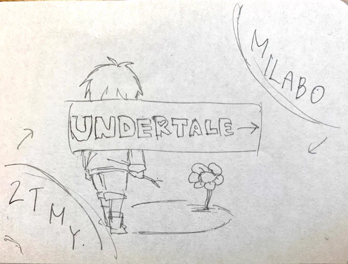 Undertale×MILABO したがき① 