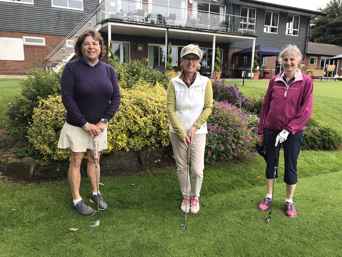 Scobbert's tweet photo. Day 2 (Round 2) @HazlemereGolf #ClubChampionships and the Ladies are all away with an early bird start - #weather hopefully clearing @bbcweather #PlayWell #Golf some sneaky #pinpositions today sorry from me and @gavcousinsgolf @linksbookgolf @HowDidiDo #Chilterns #AONB https://t.co/82hS6PPeLA