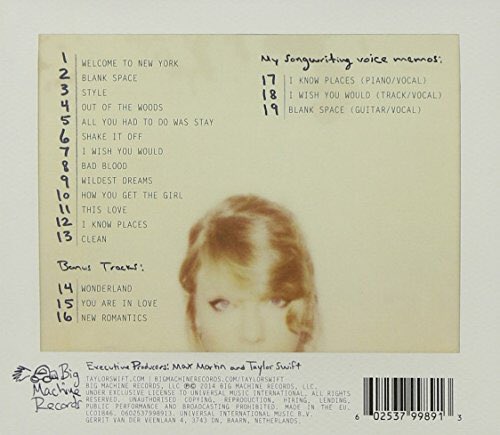 top 3 from 1989 by taylor swift